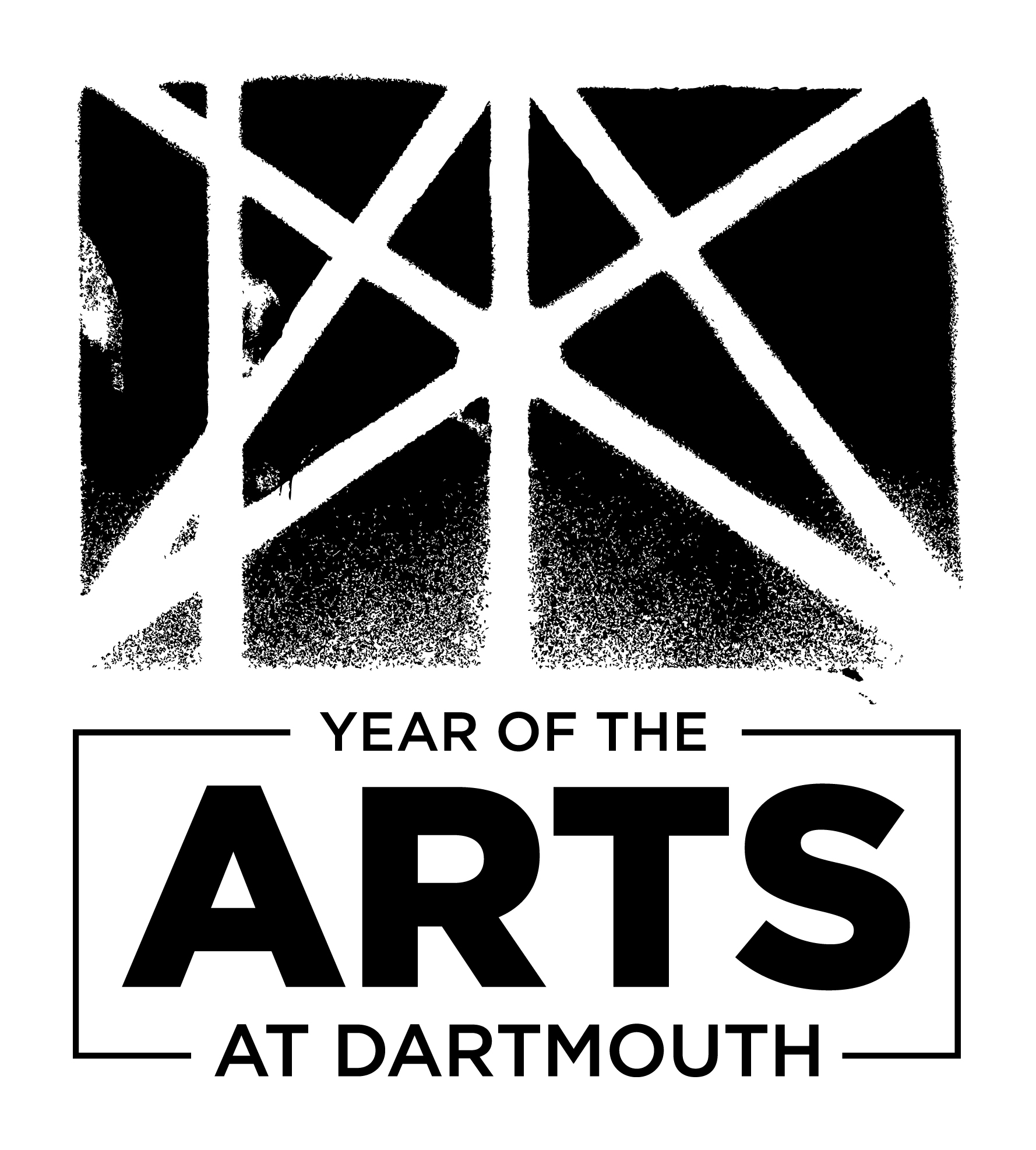 Year of the Arts logo - black