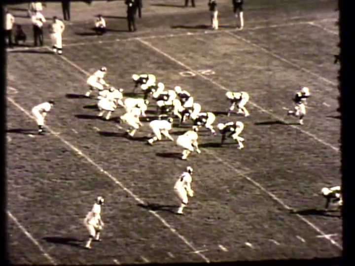 scene from the 1967 football season