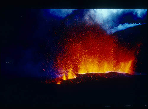 Volcano from the Stoiber Slides