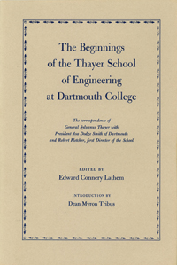 cover of The Beginnings of The Thayer School of Engineering
