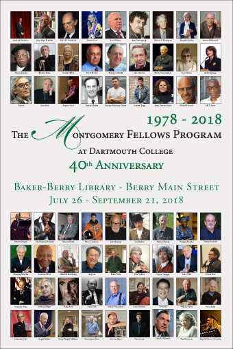 2018 Montgomery Fellows exhibit poster