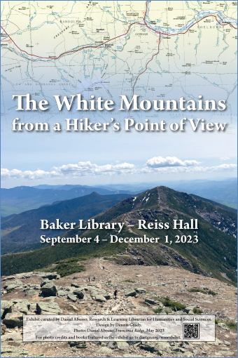poster for White Mountains exhibit