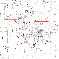 Map of Iowa City, IA