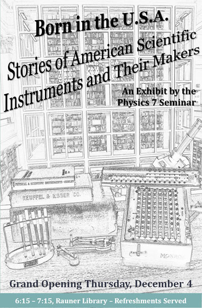 Born in the USA: Stories of American Scientific Instruments & Their Makers
