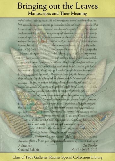 Bringing out the Leaves: Manuscripts and their Meaning