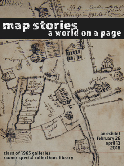Map Stories exhibit poster