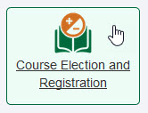 Course Election and Registration Tile