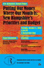 New Hampshire Budget Panel - Putting Our Money Where Our Mouth Is: New Hampshire's Priorities and Budget"