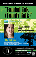 Fambul Tok (Family Talk) Film Screening and Discussion with Libby Hoffman