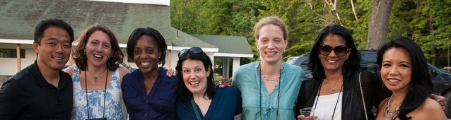 Members of the Class of 1992 at their 20th reunion