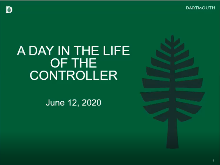 Watch a Day in the Life of the Controller