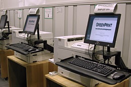 Green Print stations