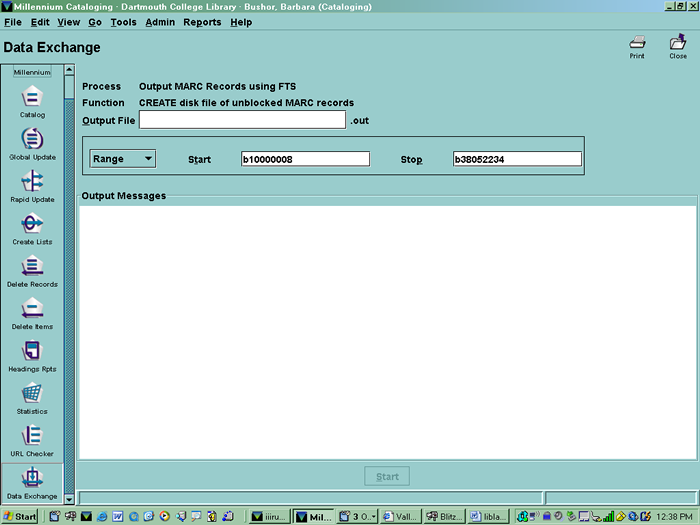 Procedure for Manually Creating and Preparing Files for Labels Production