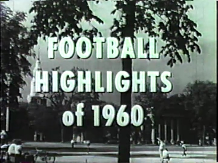 Football 1960 title screen