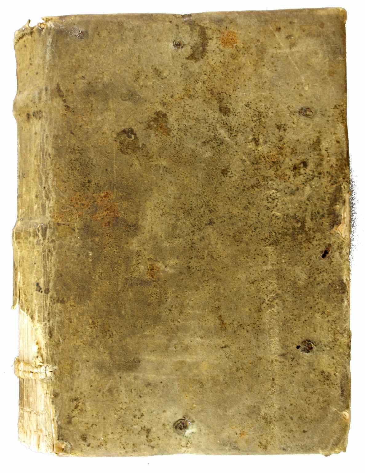 Fifteenth-century alum-tawed cover. Folger INC L140. Used by permission of the Folger Shakespeare Library.