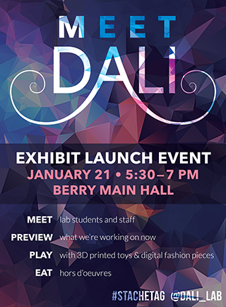 DALI Lab exhibit poster