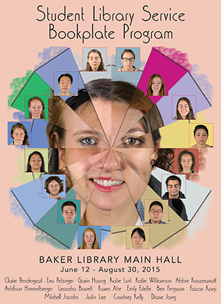 2015 Student Bookplate exhibit poster