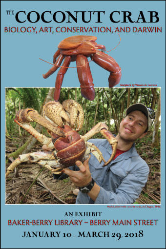 Coconut Crabs exhibit poster