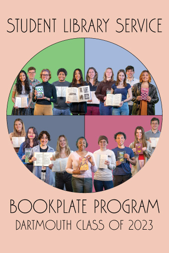 exhibit poster for 2023 student bookplates