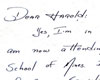 Paul Caravattg letter to Harold Rugg