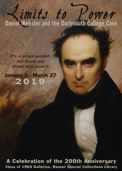 Limits to Power: Daniel Webster and the Dartmouth College Case