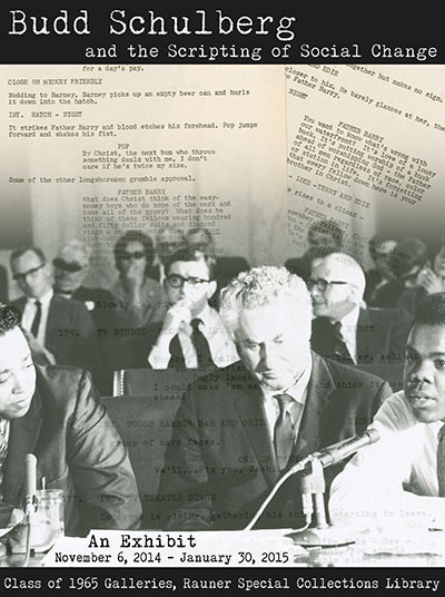 Budd Schulberg and the Scripting of Social Change - poster