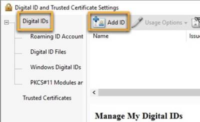 PC Digital IDs Screenshot