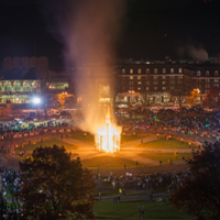 Dartmouth Night Bonfire and Homecoming Parade