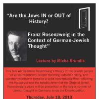 Are the Jews In or Out of History?