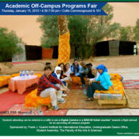 Academic Off-Campus Programs Fair