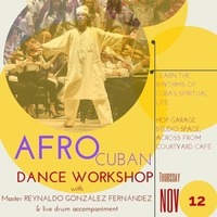 Afro-Cuban Dance Workshop with Live Drumming