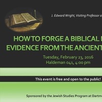 How to Forge a Biblical Book: Evidence from the Ancient World