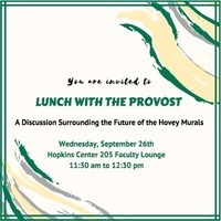 Lunch with the Provost
