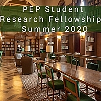 PEP Summer Reading Fellows Reflect on their Research 