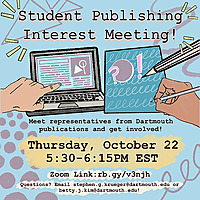 Student Publishing Interest Meeting