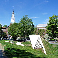 VIRTUAL SPOTLIGHT ON PUBLIC ART AT DARTMOUTH: "Thel" by Beverly Pepper 
