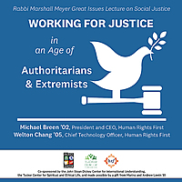 Working for Justice in an Age of Authoritarians and Extremists
