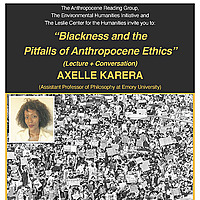 Blackness and the Pitfalls of Anthropocene Ethics