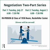 Negotiation Two Part Series - Part I: Problem-Solving Through Negotiation