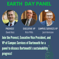 Earth Week Forum with Dartmouth Administration