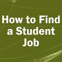How to Find a Student Job