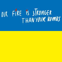 "Our Fire Is Stronger Than Your Bombs" Exhibit Opening