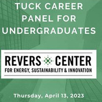 Tuck Energy Career Panel for Undergraduates