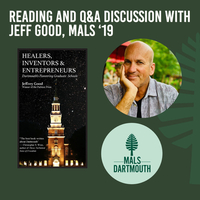 Reading and discussion with Jeff Good, MALS '19