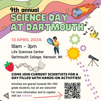 9th Annual Community Science Day Hosted by Dartmouth College