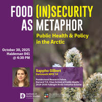 Food (In)security as Metaphor: Public Health & Policy in the Arctic