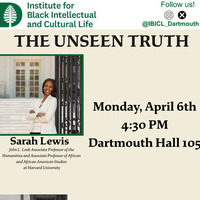The Unseen Truth by Sarah Lewis