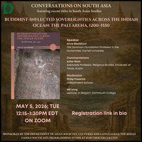 Conversations on South Asia: Buddhist-Inflected Sovereignties 