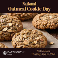 National Oatmeal Cookie Day
