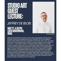 Studio Art Guest Lecture: Jeffrey De Blois
